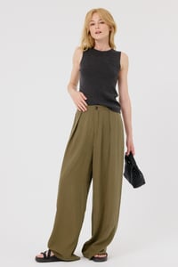 Image 1 of Pantalon Jeanne Kaki