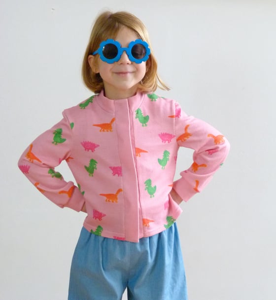 Image of Chaqueta punto 'Dinosaurios'