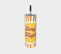 Image 3 of Bite Me Podcast Stay High Tumbler