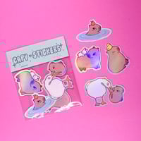 Image 2 of Capybara Sticker Pack