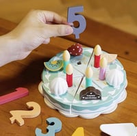 Image 3 of Paloma Wooden Birthday Cake