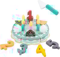 Image 1 of Paloma Wooden Birthday Cake