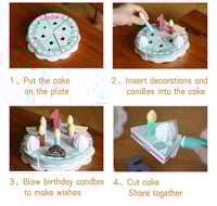 Image 5 of Paloma Wooden Birthday Cake
