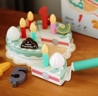 Image 4 of Paloma Wooden Birthday Cake