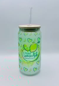 Image 2 of Lemon Love- 16oz Limited Edition Glass Cans