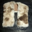 Spotted sheepskin Collar *Buckle Optional