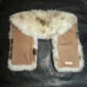 Spotted sheepskin Collar *Buckle Optional