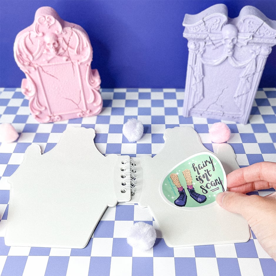 Image of Haunted Home Reusable Sticker Book