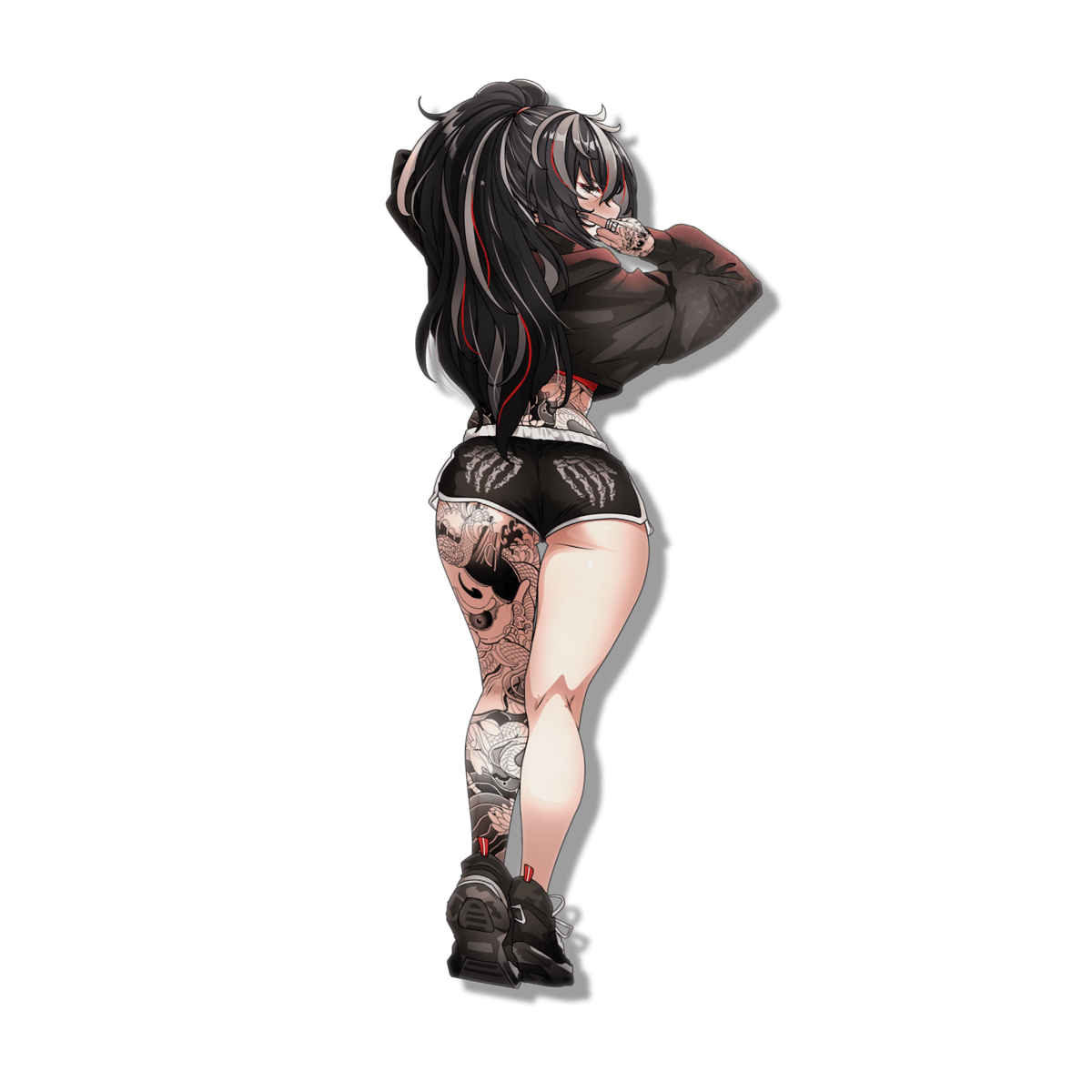 Image of Cyber Girl Sticker