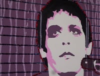 Image 10 of Lou Reed - Transformer Purple canvas