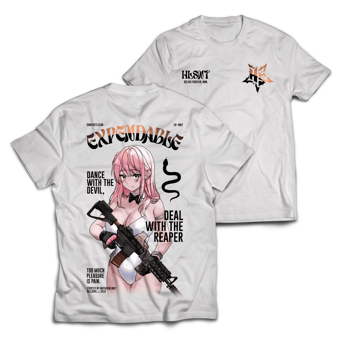 Image of Expendable Gun Girl Tee