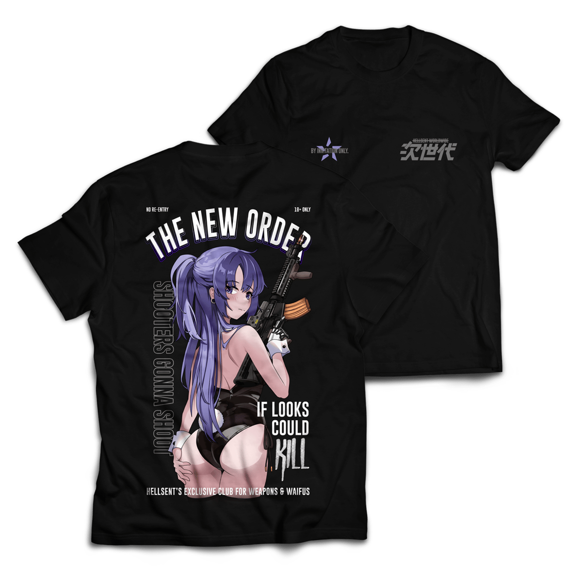 Image of The New Order Gun Girl Tee