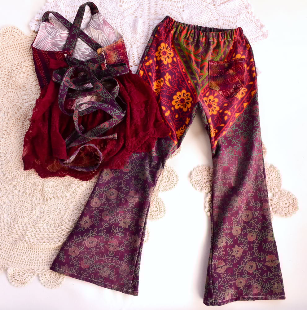 Image of Tapestry Bells & Kantha Top Set 