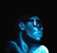 Image 1 of Limited Edition Canvas Print – "Be Like Water" by Evzy