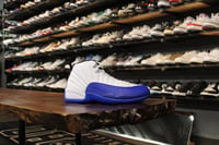 Image 1 of AIR JORDAN XII (12) "WHT/GAME ROYAL"