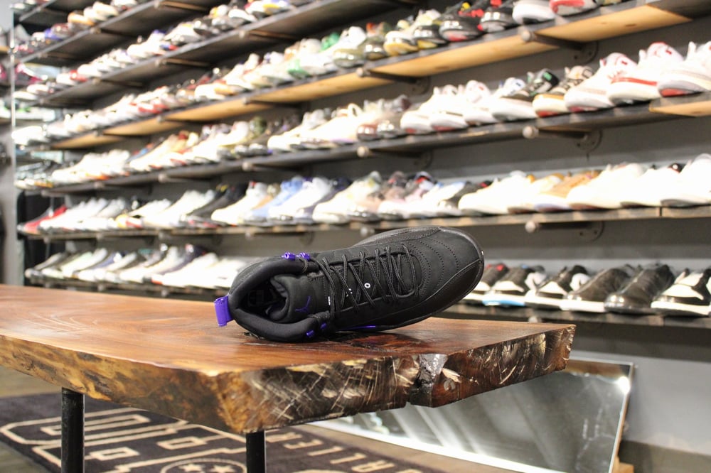AIR JORDAN XII (12) "BLK/DARK CONCORD"
