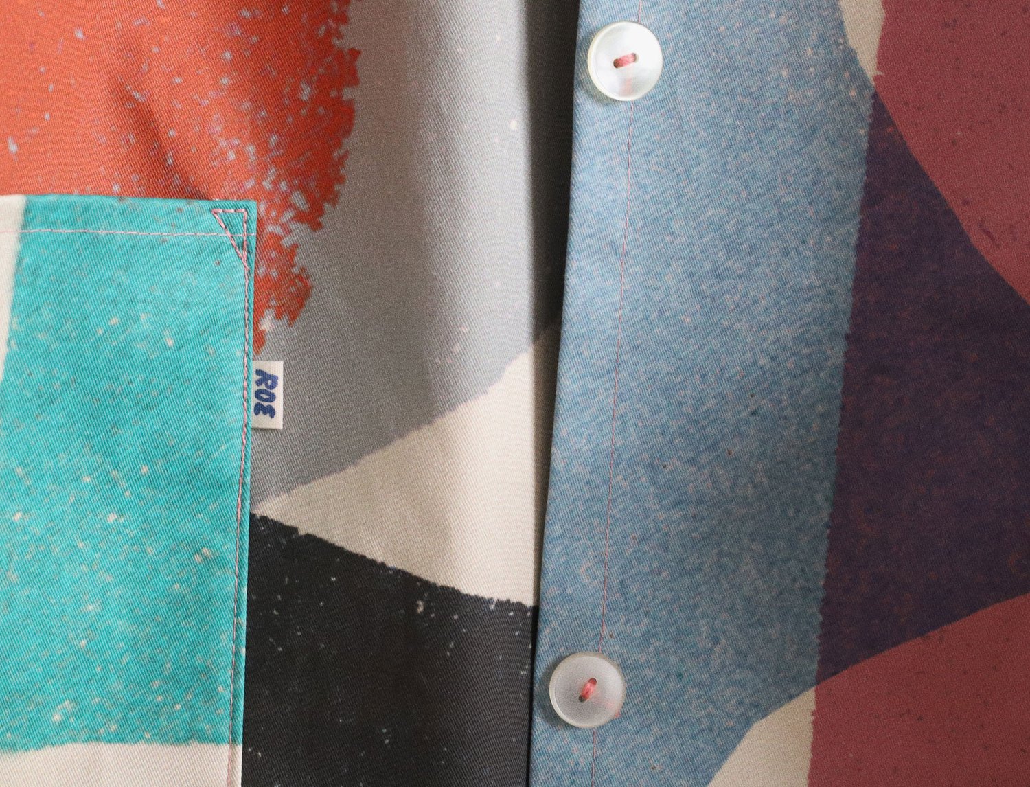 Image of COLOR SHAPES WIDE JACKET 