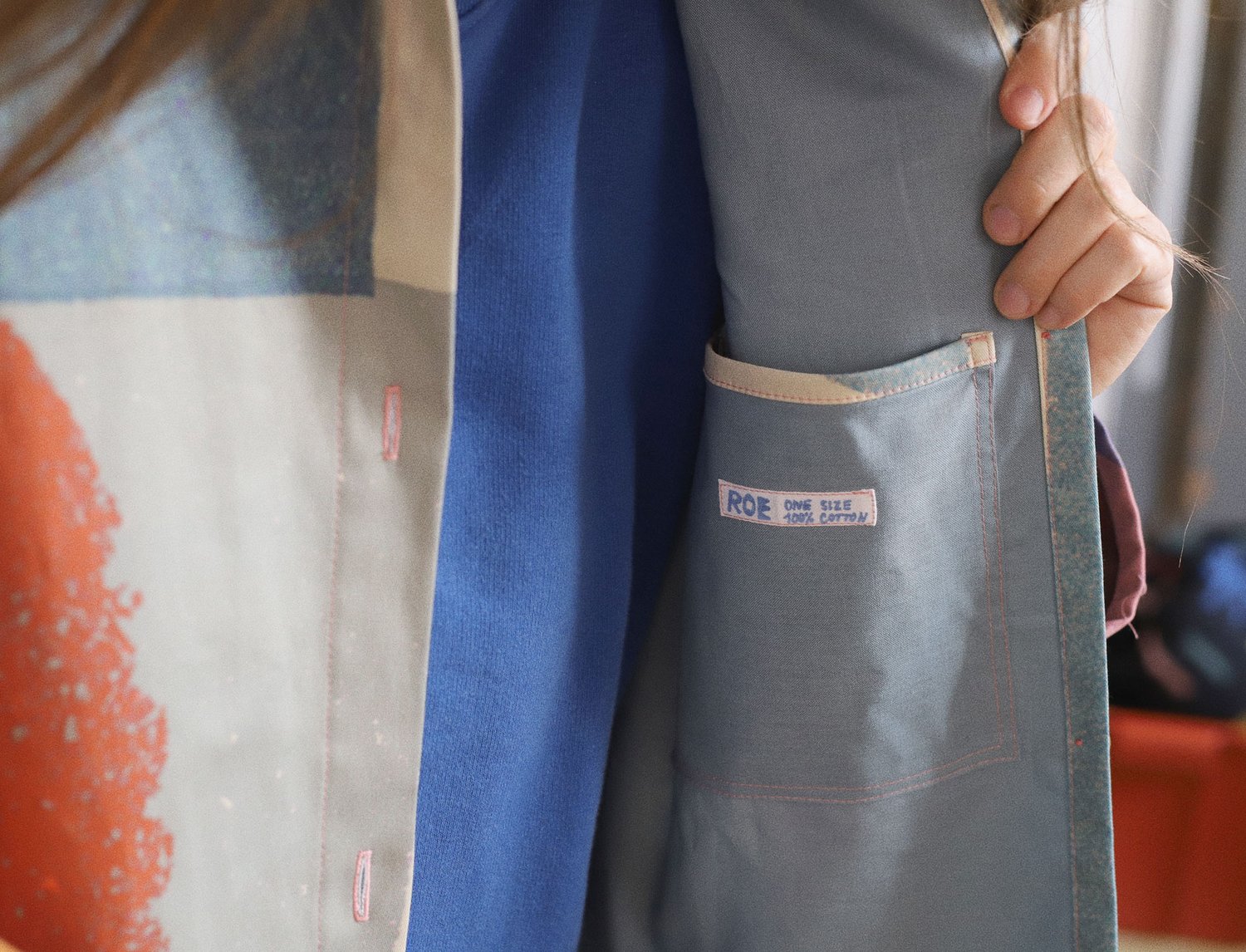 Image of COLOR SHAPES WIDE JACKET 