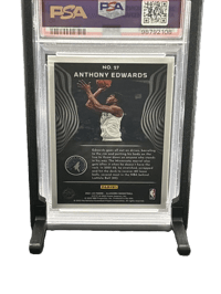 Image 2 of 2021-22 Illusions #27 Anthony Edwards PSA 10 LOW POP Minnesota Timberwolves