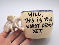 Image 3 of Will, this is your worst design yet, vertebra cup
