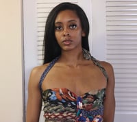 Image 5 of Vintage tie crop