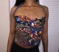 Image 4 of Vintage tie crop