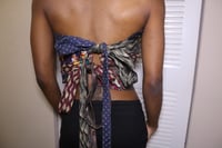 Image 8 of Vintage tie crop