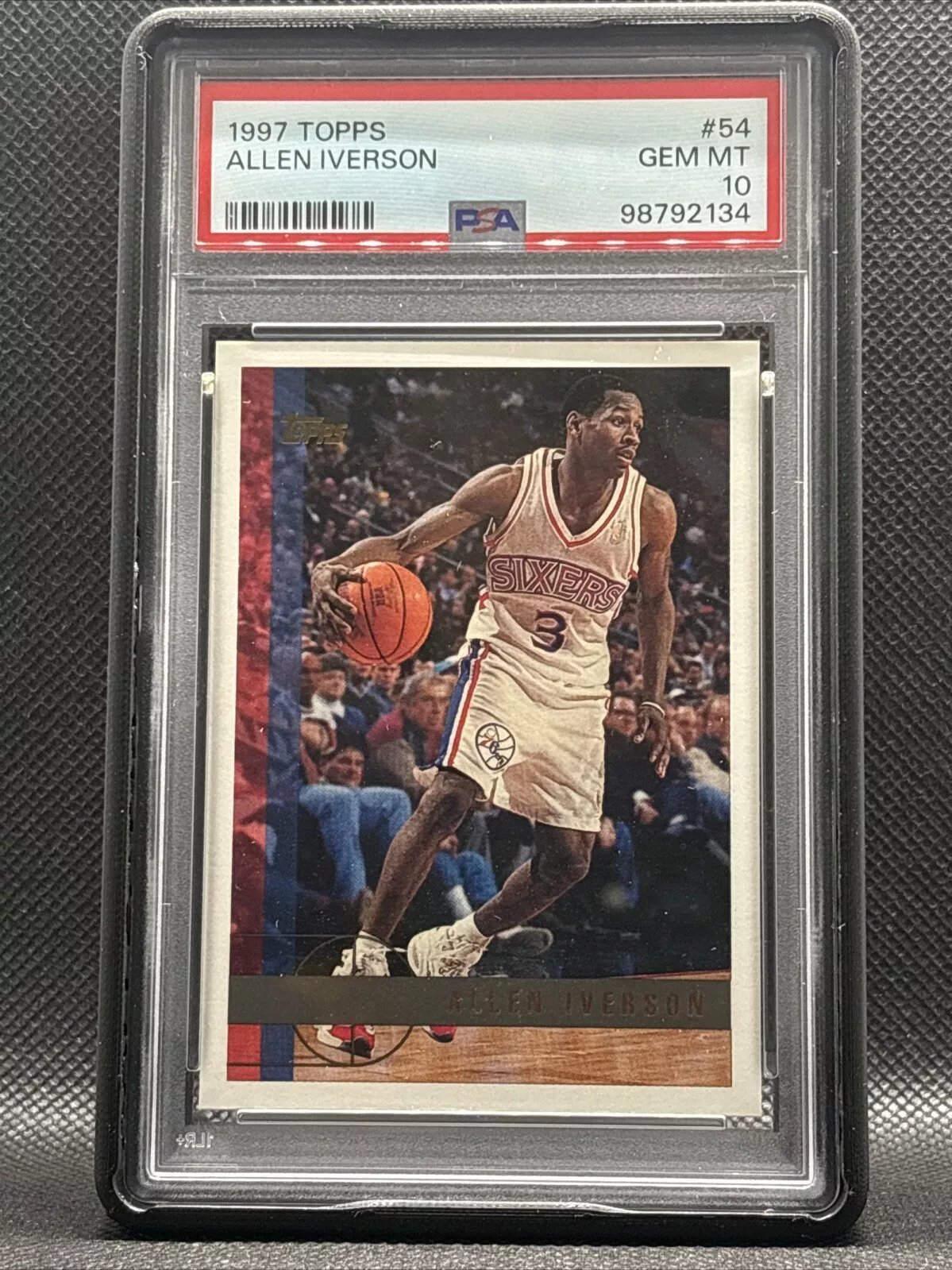 97 TOPPS NBA ALLEN IVERSON PSA10 アイバーソン 【公式通販】 97 TOPPS NBA ALLEN IVERSON PSA10 アイバーソン 【公式通販】