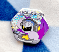 Meta Knight Holo Pin
