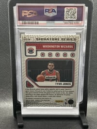 Image 2 of 2023-24 Donruss Optic Signature Series #SS-TJN Tyus Jones (AU) POP 1 Suns