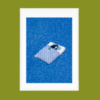 Image 2 of Asleep, Adrift (Framed)