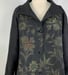 Image of Black and Gold Garden Swing Coat