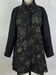 Image of Black and Gold Garden Swing Coat
