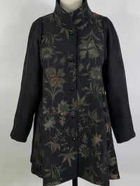 Image 3 of Black and Gold Garden Swing Coat