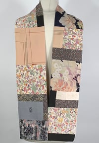 Image 2 of Peach and Black Dance Scarf