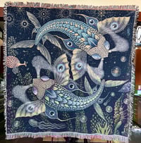 Image 1 of NEW! • PLANKTONAUTS v5 • CUSTOM TAPESTRY • 62 x 62 Inches! 