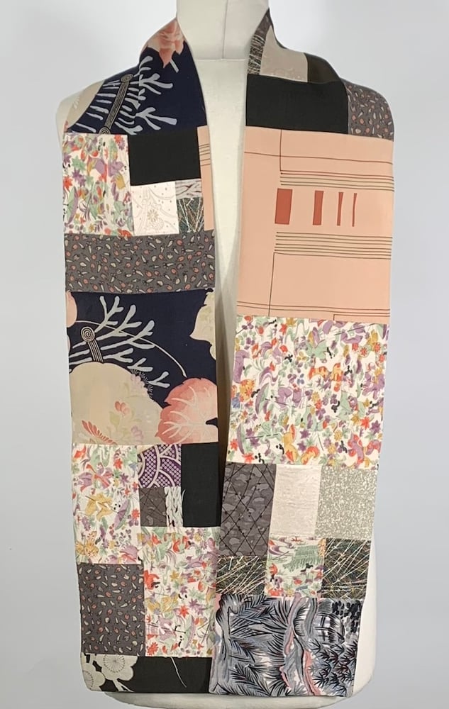 Image of Peach and Black Dance Scarf