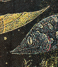 Image 7 of NEW! • PLANKTONAUTS v5 • CUSTOM TAPESTRY • 62 x 62 Inches! 