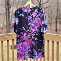 Image 4 of Reverse Tie Dye Adult (Extra Large) Unisex T-shirt