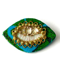 Embroidered Eye Pin