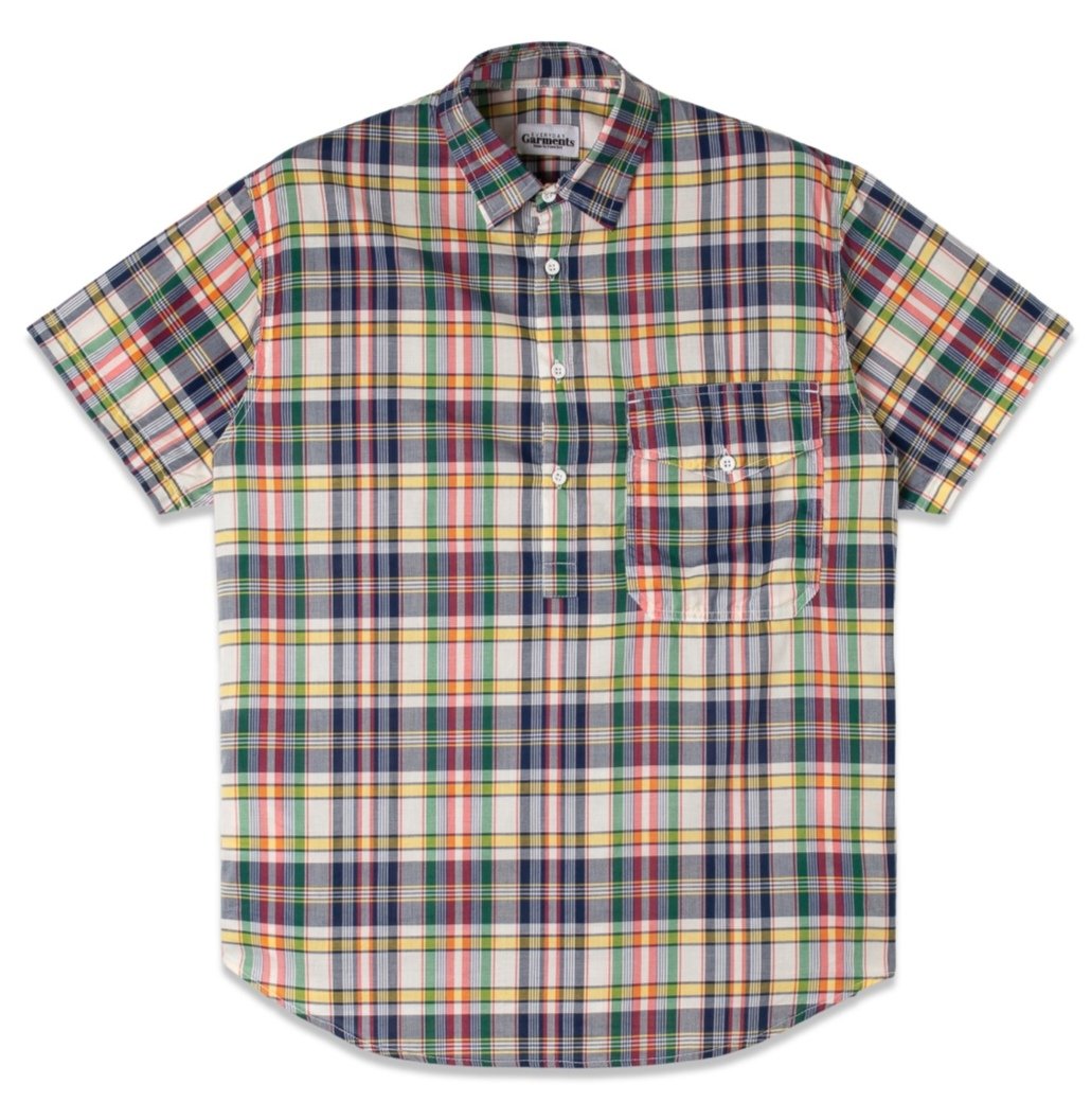 Image of Terry Checkered Overshirt 