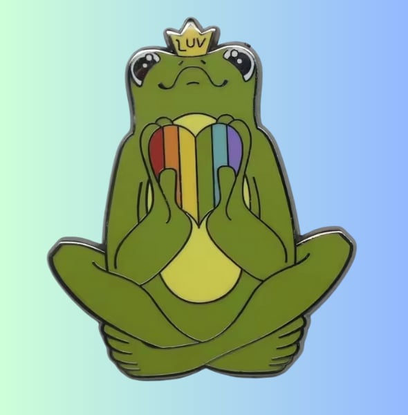 SIR ROG ENAMEL PIN & REVERSIBLE WRISTBAND - NEW!