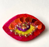 Embroidered Eye Pin 5