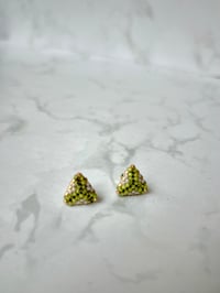 Image 3 of GD Earrings 3D Triangle