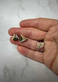 Image 3 of GWD Earrings 3D Triangle