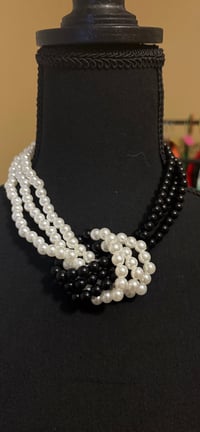 Image 2 of Beaded Pearl Choker