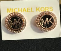 Image 1 of Designer inspired MK  stud earring