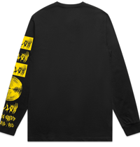 Image 2 of BEAUTIFUL THRASH - YELLOW SURF GOODS L/SLEEVE Tee