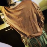 Image 4 of Pocahontas cropped fringy Tee