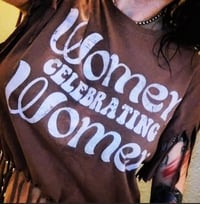 Image 5 of Pocahontas cropped fringy Tee